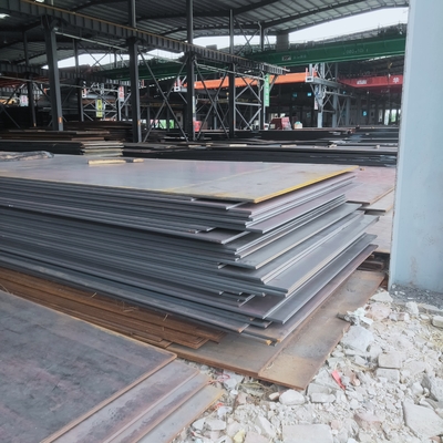 ASTM A36 ST37 S45C ST52の良質の工場在庫の低価格の黒の炭素鋼の版