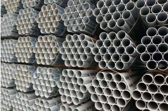 1.2-15.7mmの厚さのGIの鋼鉄物質的で熱い浸された電流を通された円形鋼管